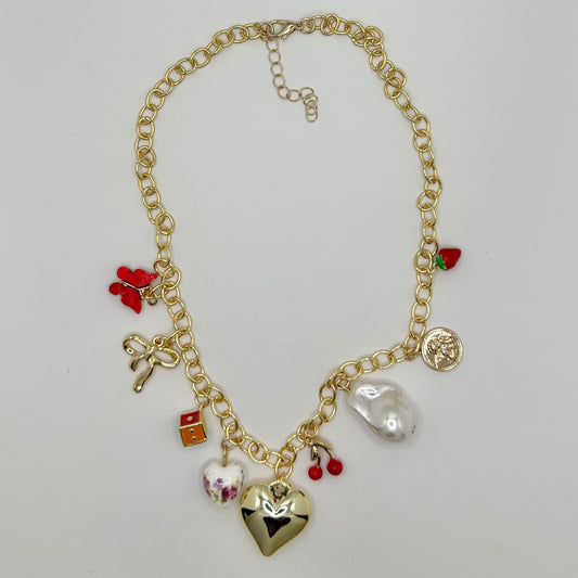 Charm-Kette „RED CUTIE“
