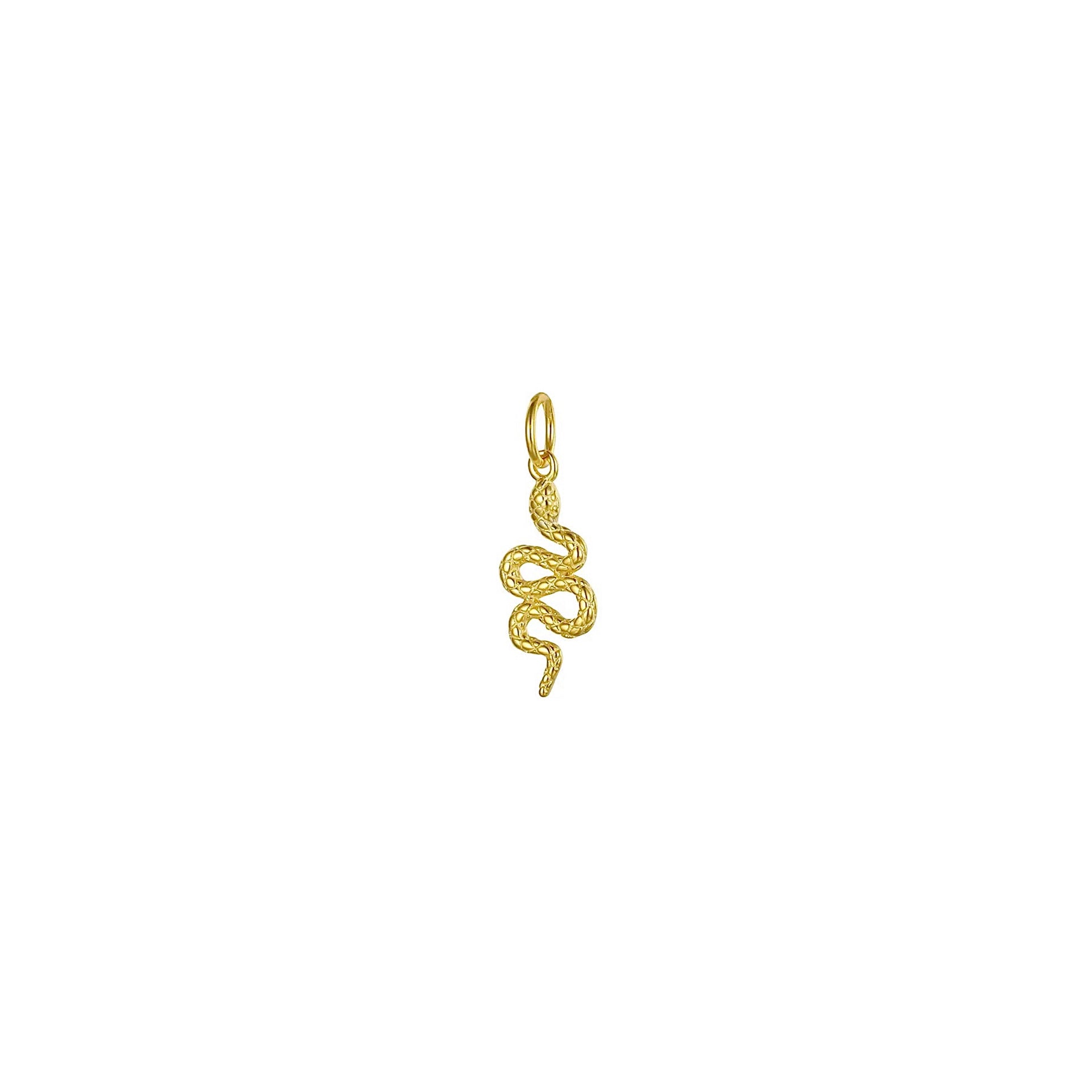 GOLDEN SNAKE CHARM.