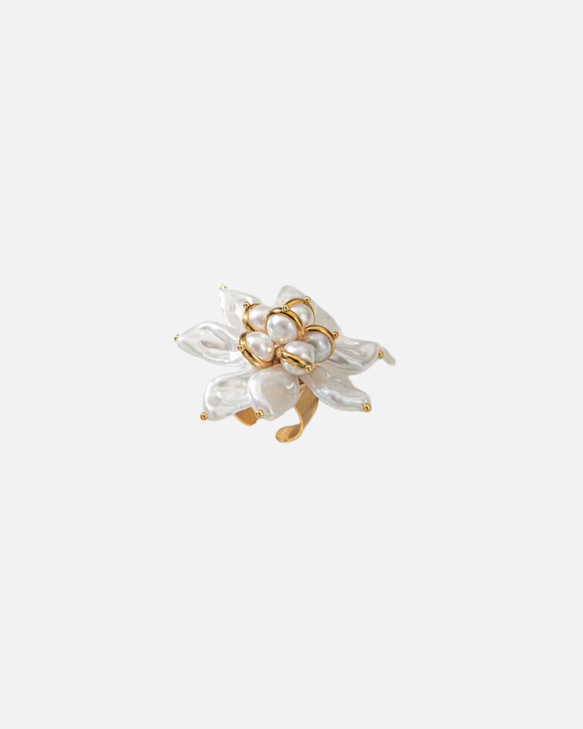 RING PEARL FLOWER.