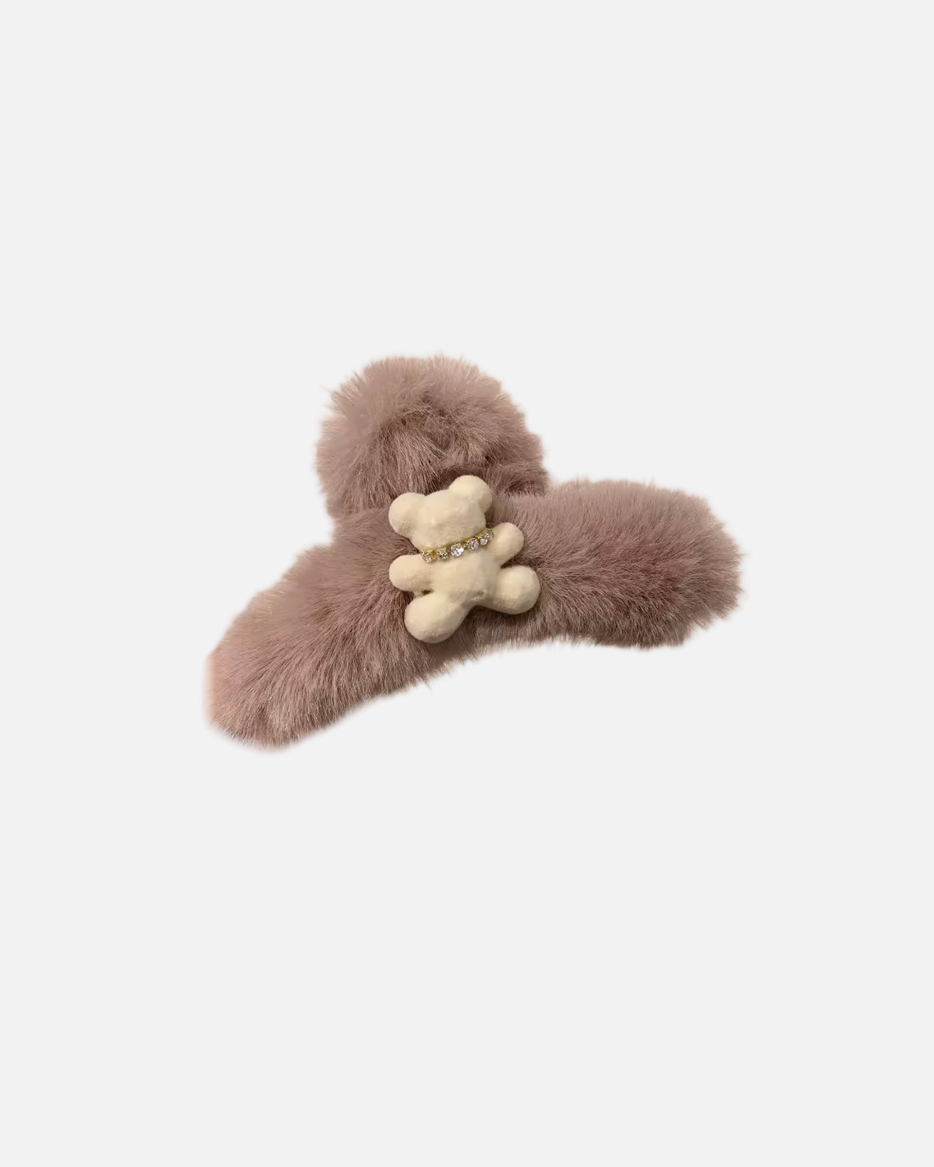 HAARSPANGE FLUFFY TEDDY.