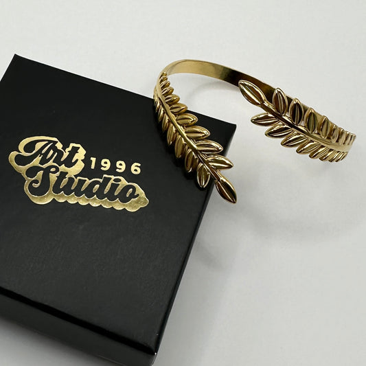 ARMBAND GOLDEN LEAVES.