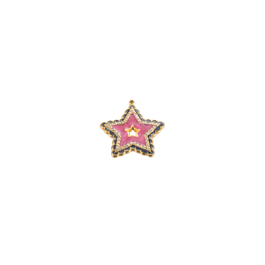 PINK STAR CHARM.