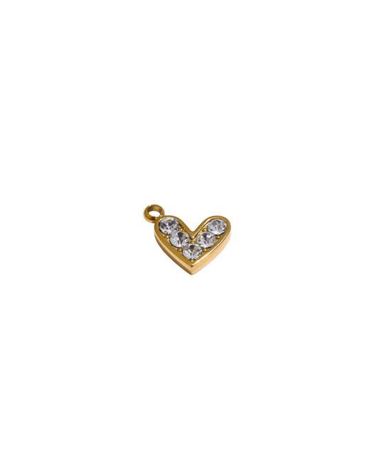 SHINY HEART CHARM.
