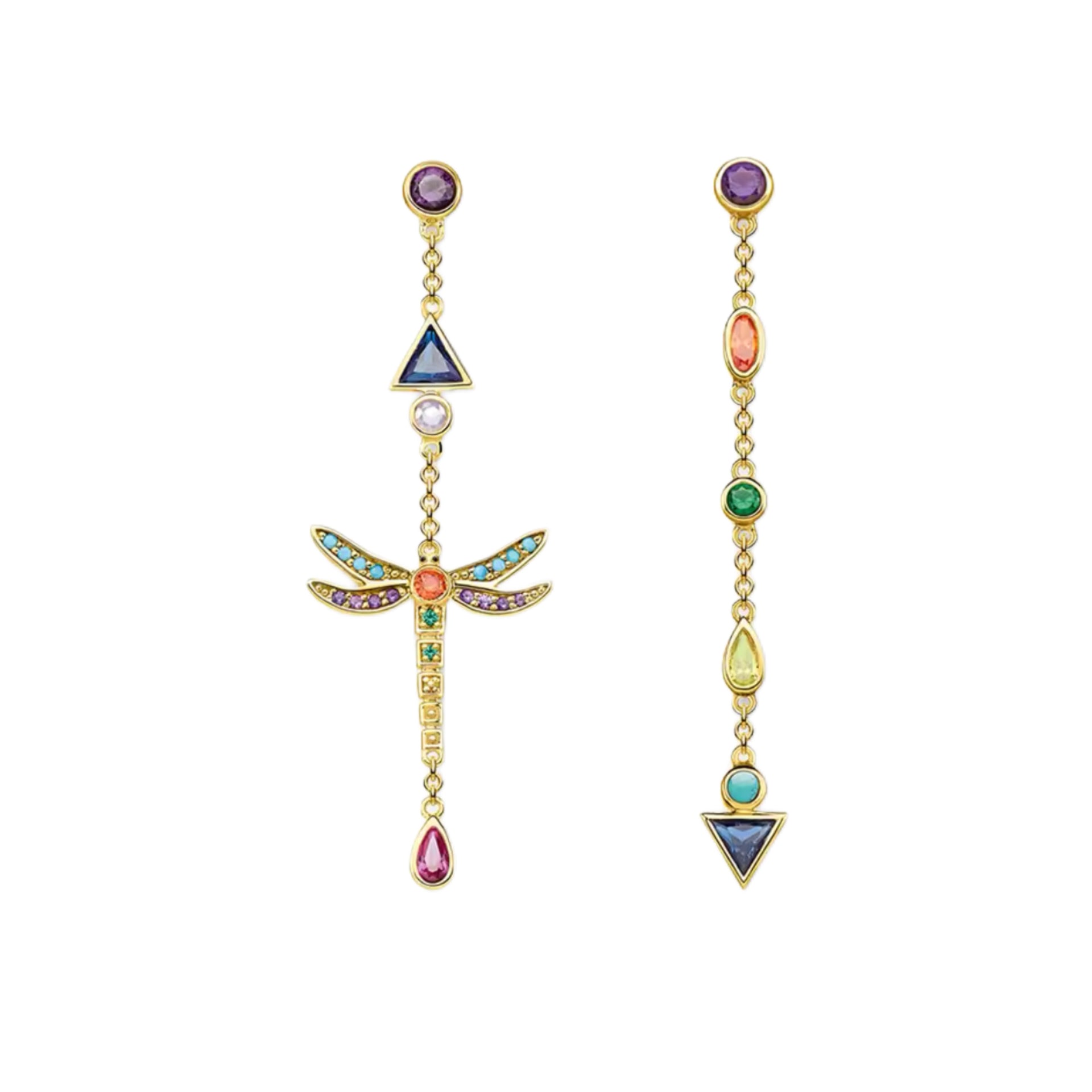 Ohrringe „COLOURED FIREFLY“