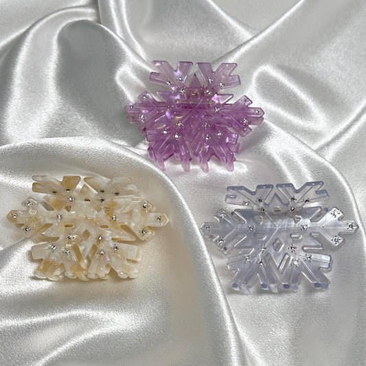 Haarspange „SNOWFLAKE“