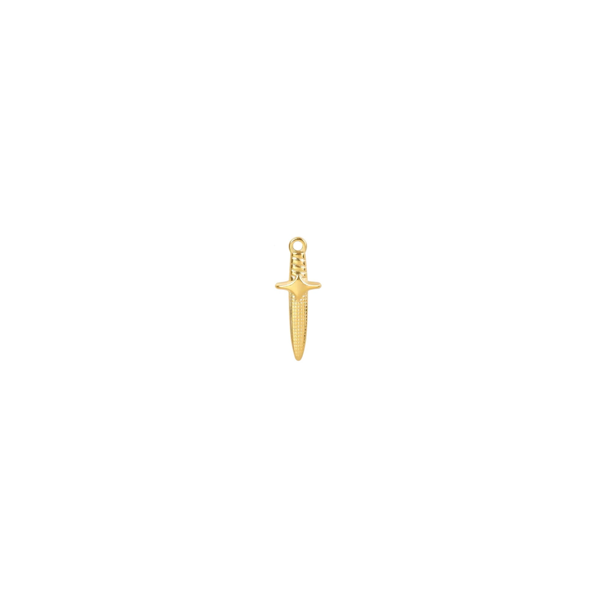 GOLDEN SWORD CHARM.