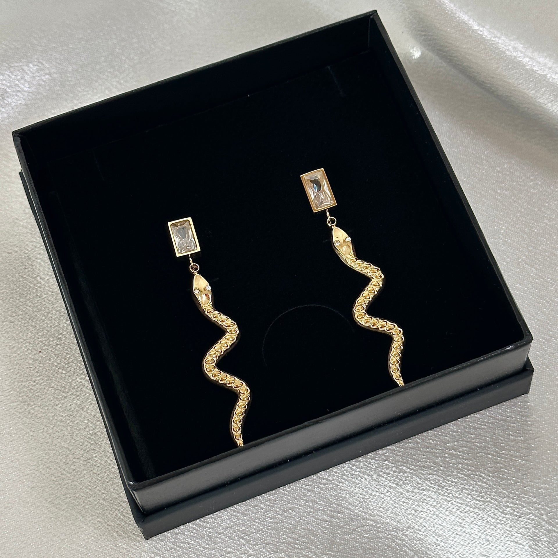 Ohrringe „GOLDEN SNAKE“