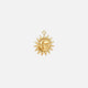 SILVER SUN&amp;MOON CHARM.