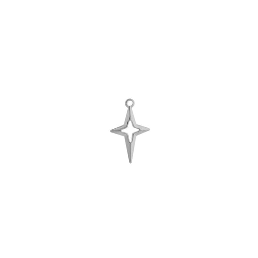 SILVER STAR CHARM.
