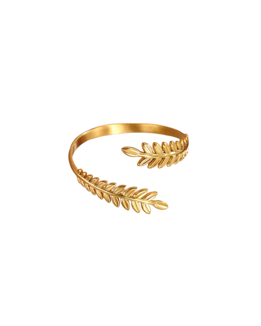 ARMREIF GOLDEN LEAVES.