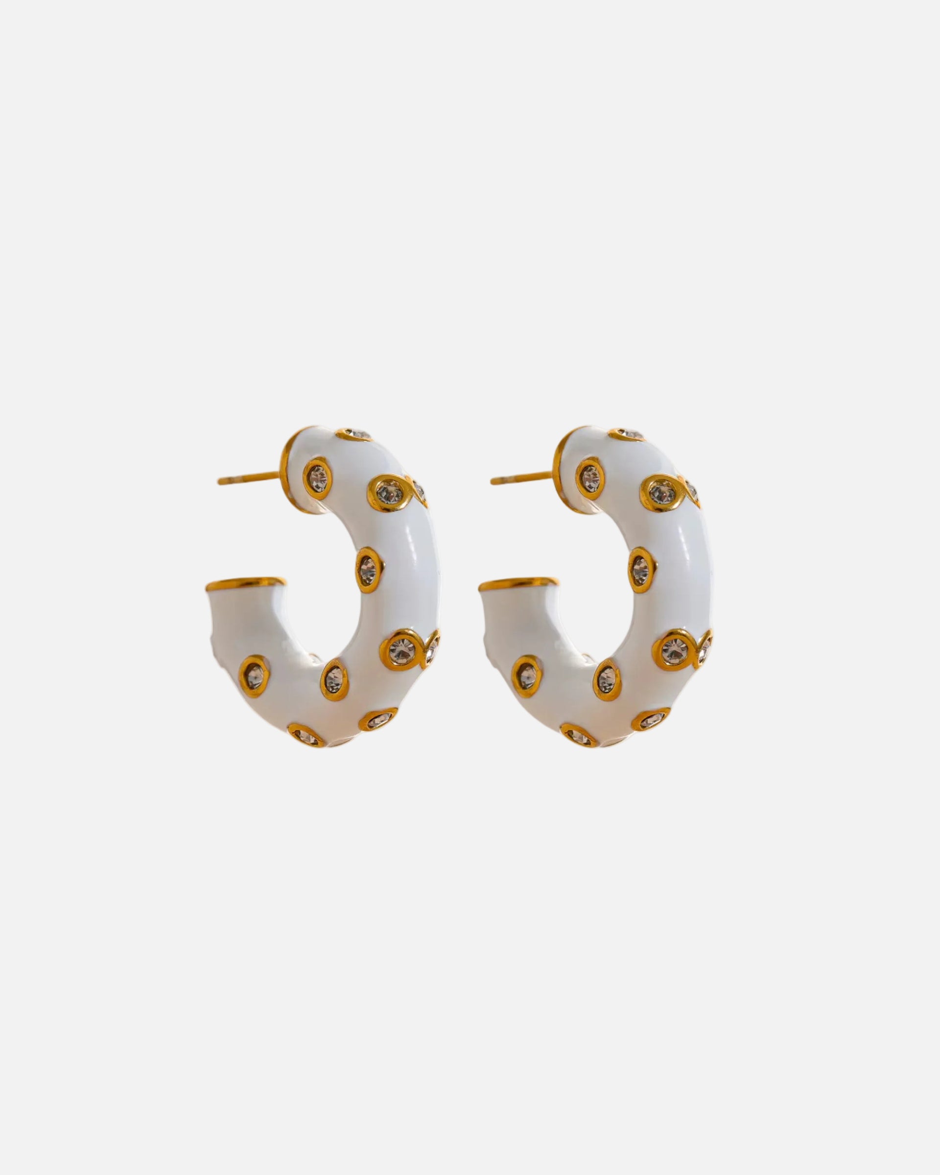 OHRRINGE SHINY HOOPS.