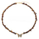 KETTE BUTTERFLY TIGER EYE.