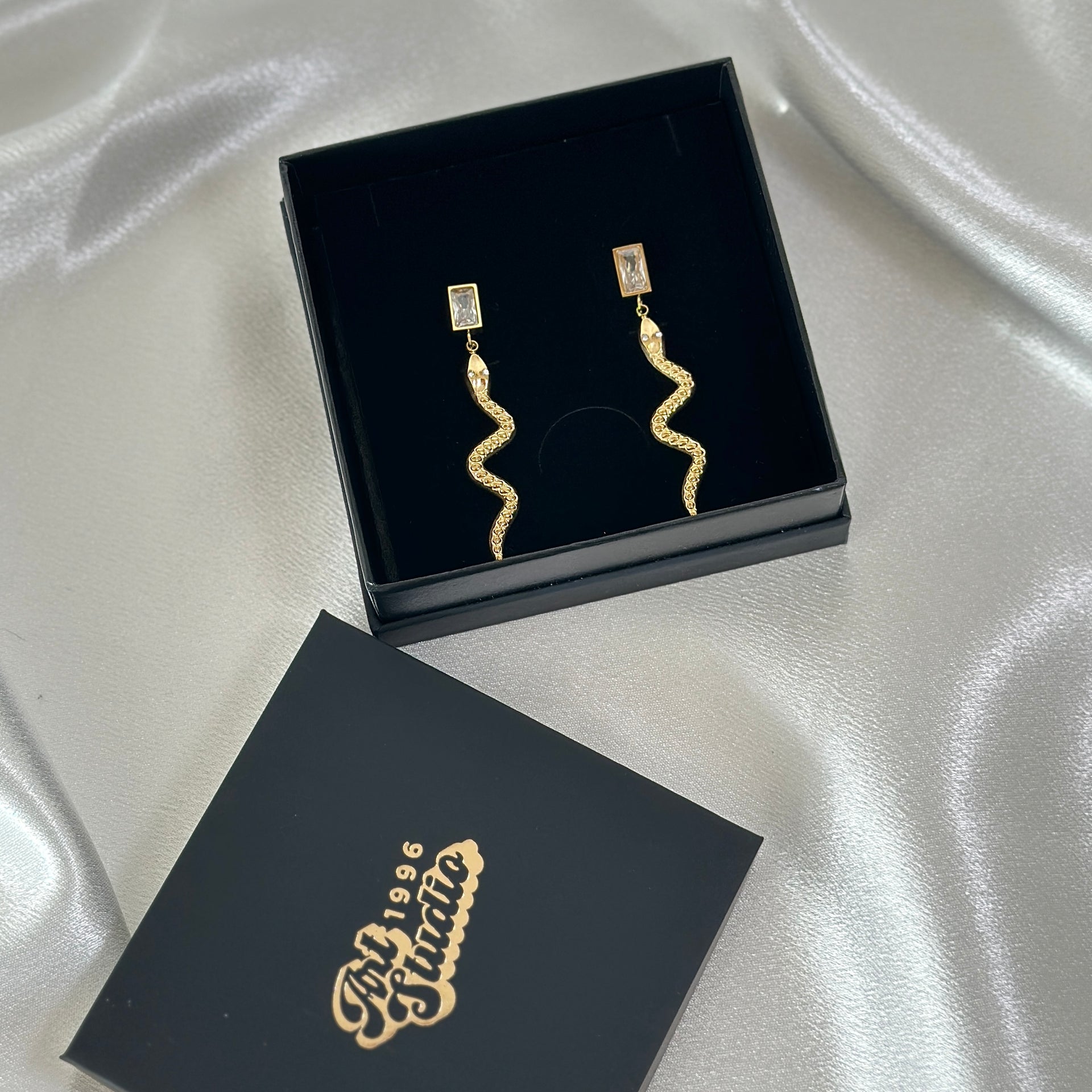 Ohrringe „GOLDEN SNAKE“