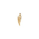 GOLDEN ANGEL WING CHARM.