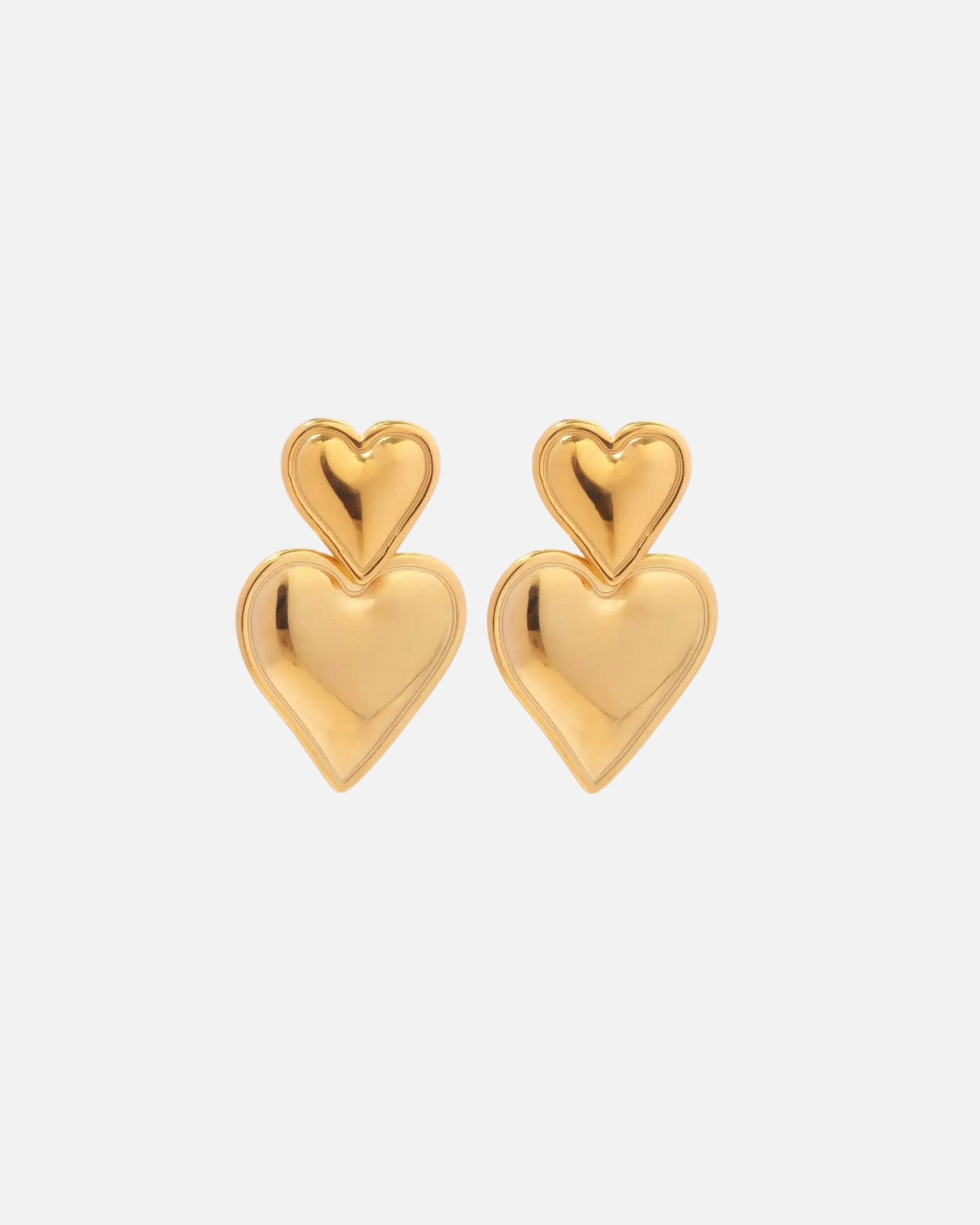 OHRRINGE TWIN HEARTS.