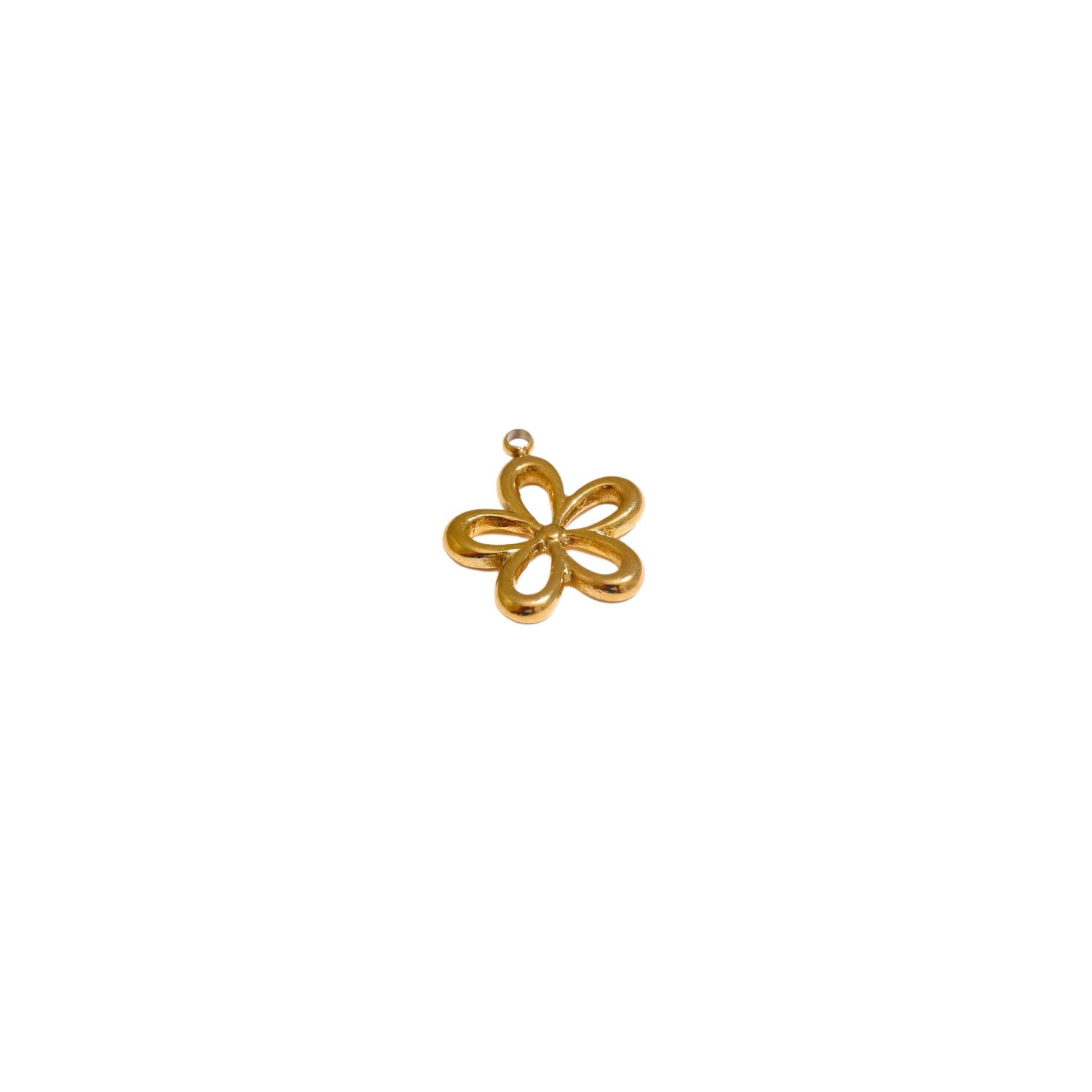 GOLDEN FLOWER CHARM.