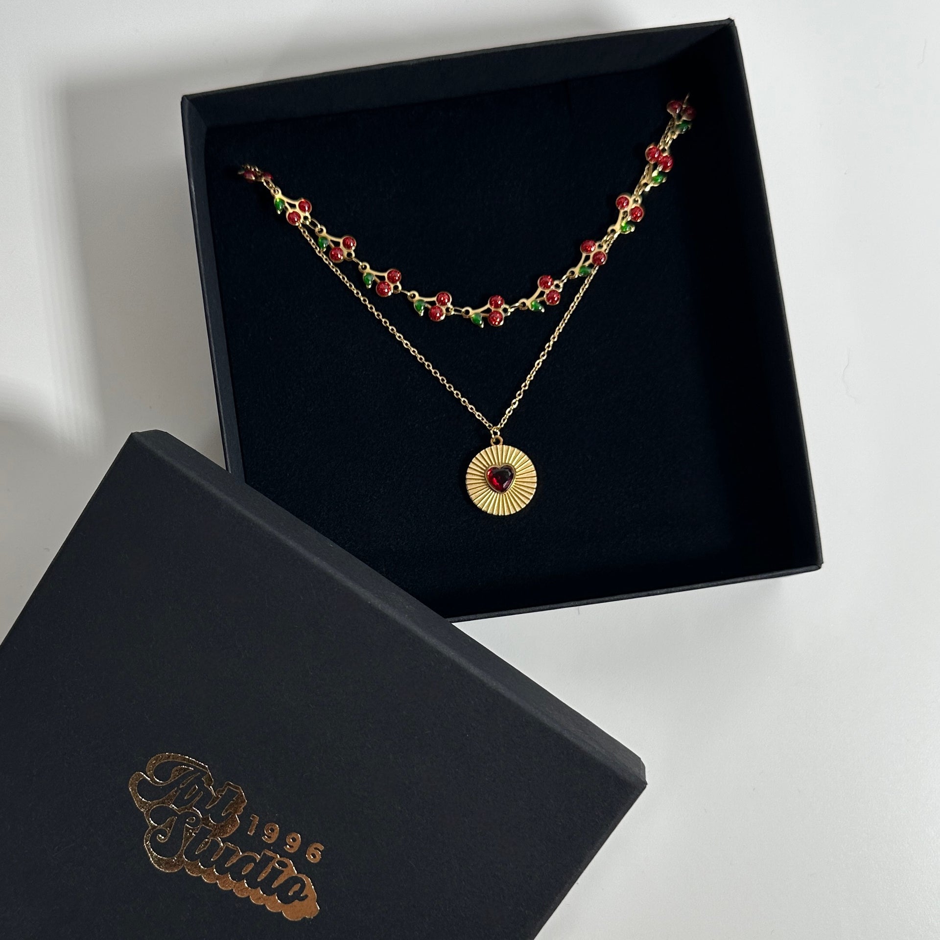 Charmkette „CHERRY HEART“