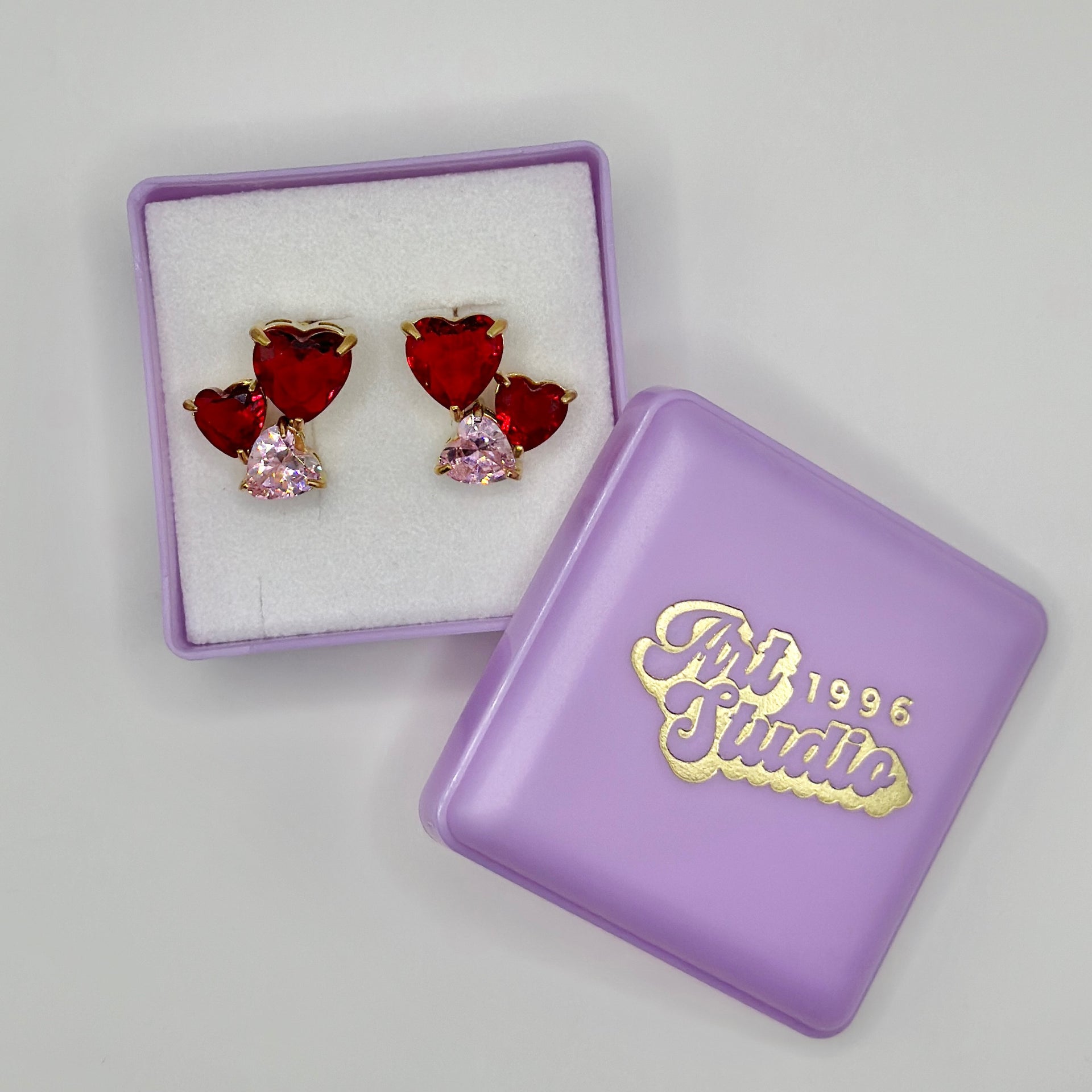 Ohrringe „TRIPLE HEARTS“