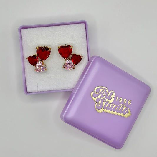 Ohrringe „TRIPLE HEARTS“