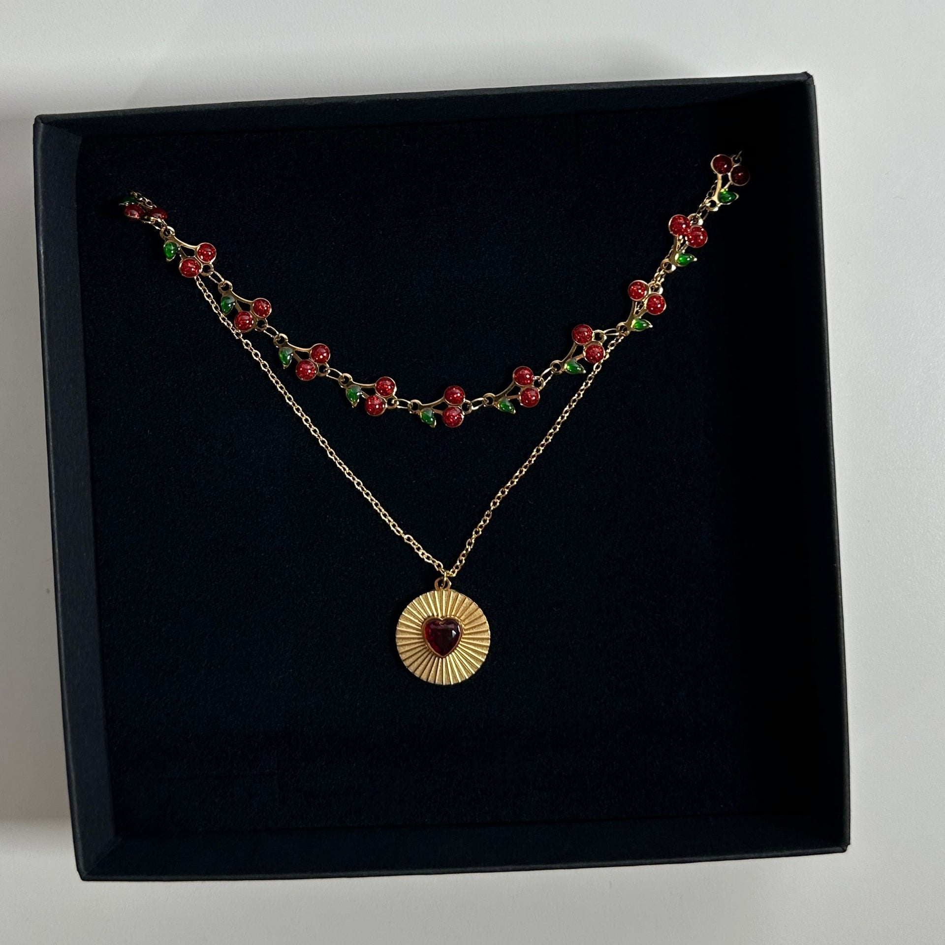 Charmkette „CHERRY HEART“