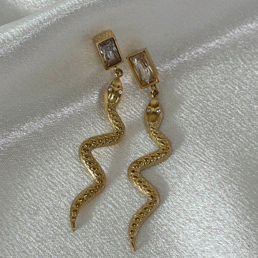 Ohrringe „GOLDEN SNAKE“