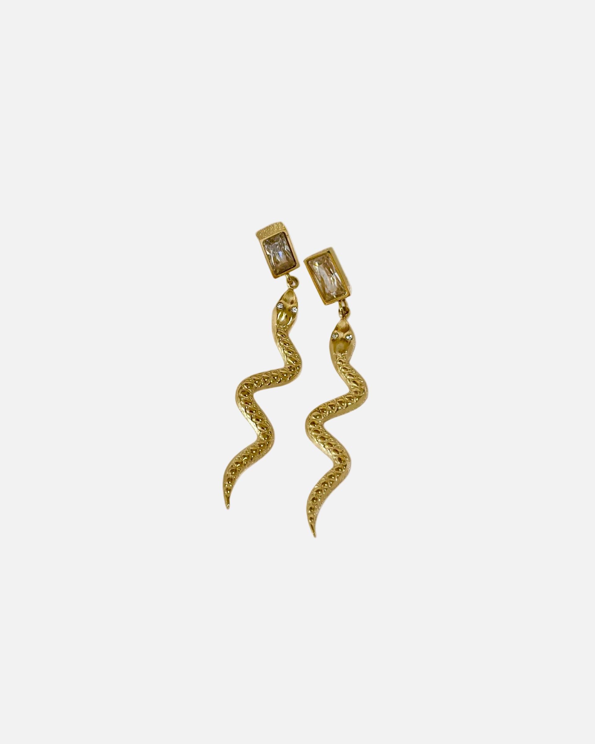 OHRRINGE GOLDEN SNAKE.