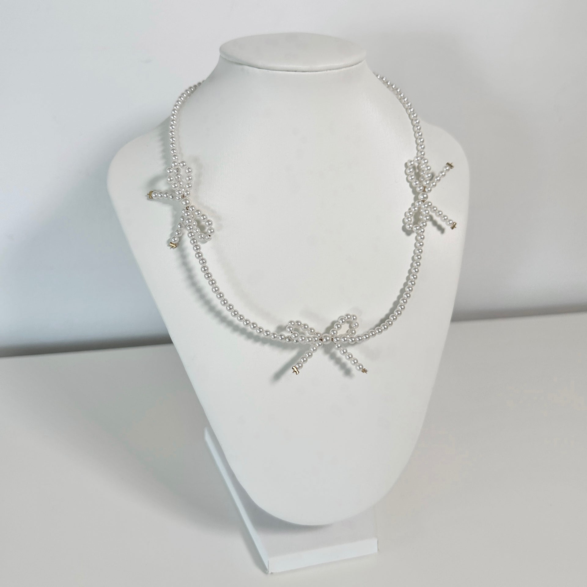 Kette „PEARL BOWS“