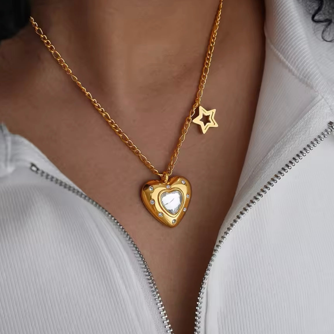 Halskette „SHINY HEART“