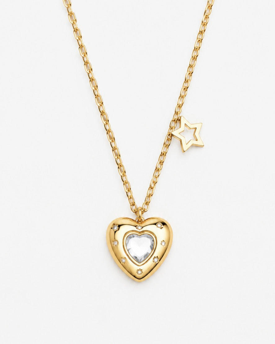 Necklace “SHINY HEART”