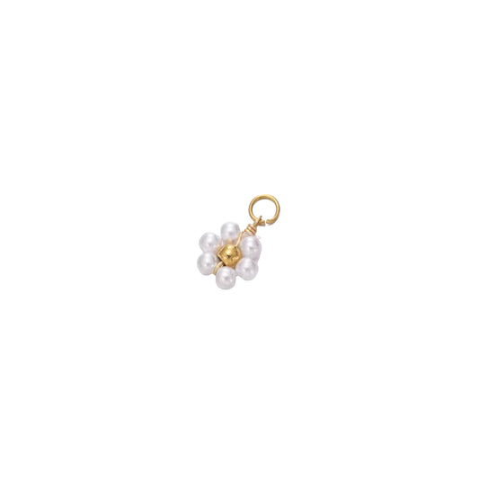 PEARLY FLOWER CHARM.