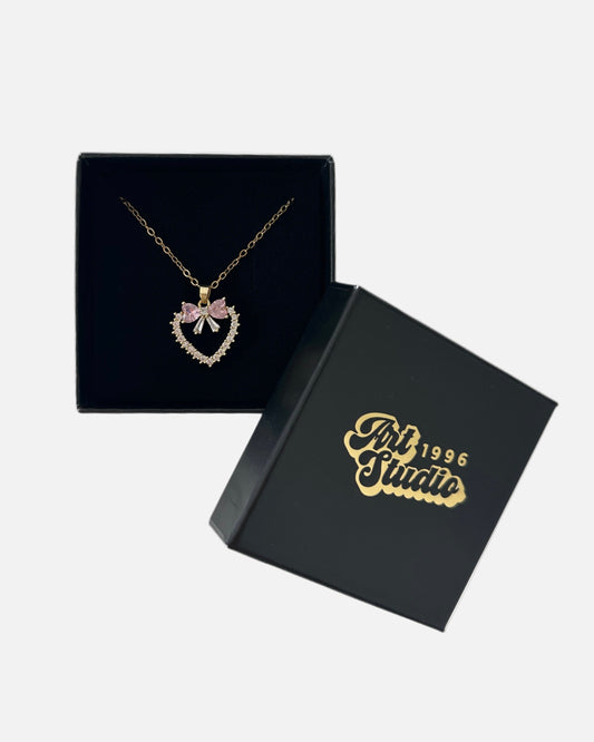 KETTE CRYSTAL HEART.