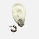 Ohrringe „SHINY HOOP SILVER“
