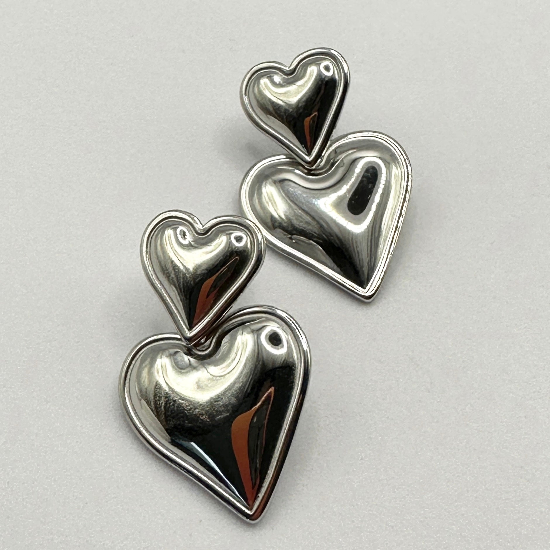 Ohrring „SILVER HEARTS“