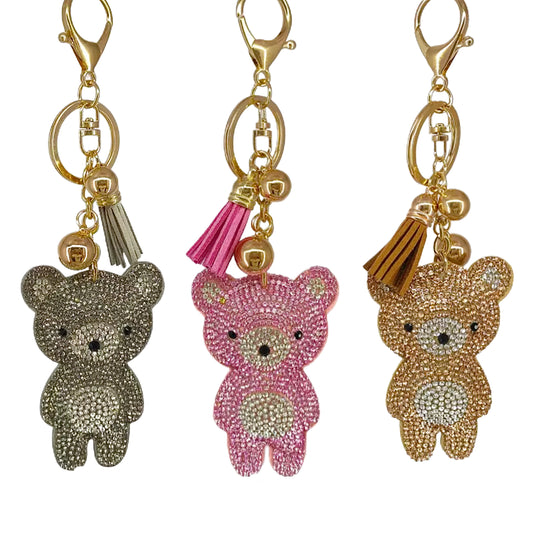 ANHÄNGER GLITZER TEDDY.