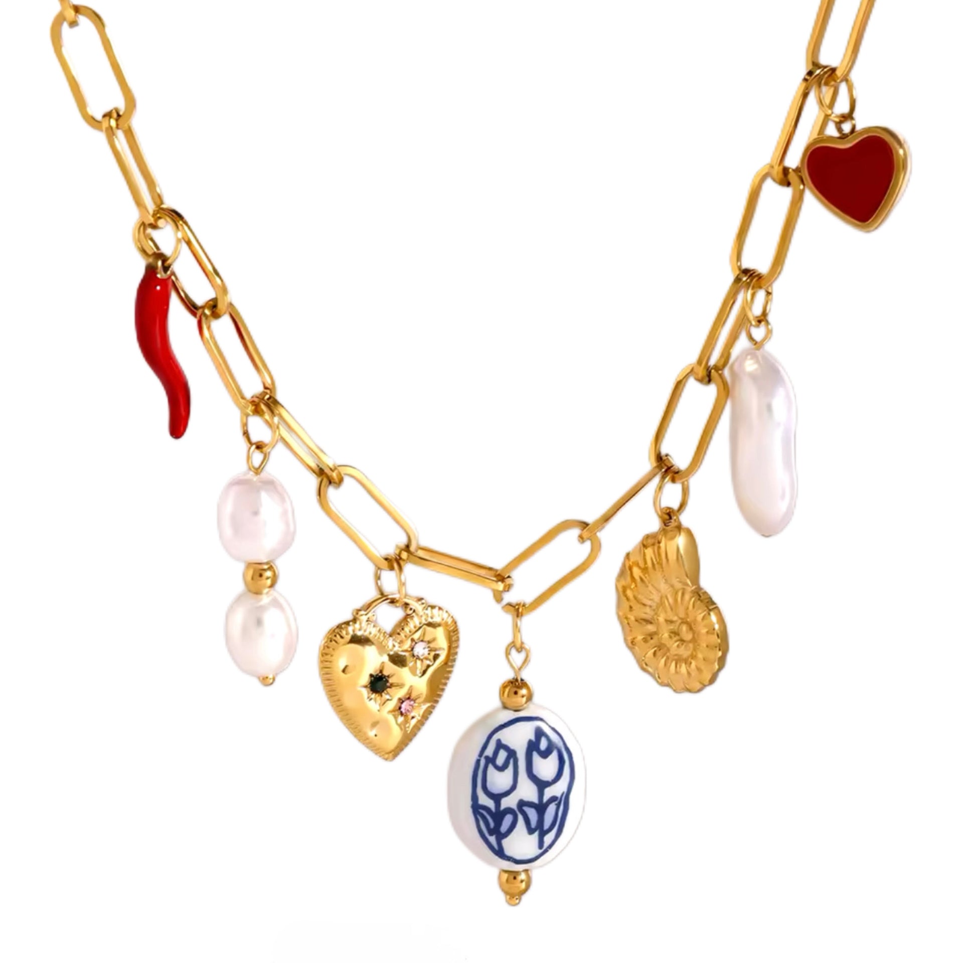 Charm-Kette „CUTE MIX“