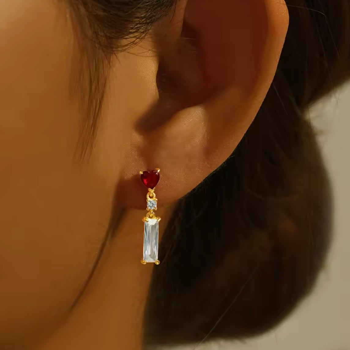 Ohrringe „RED HEART“