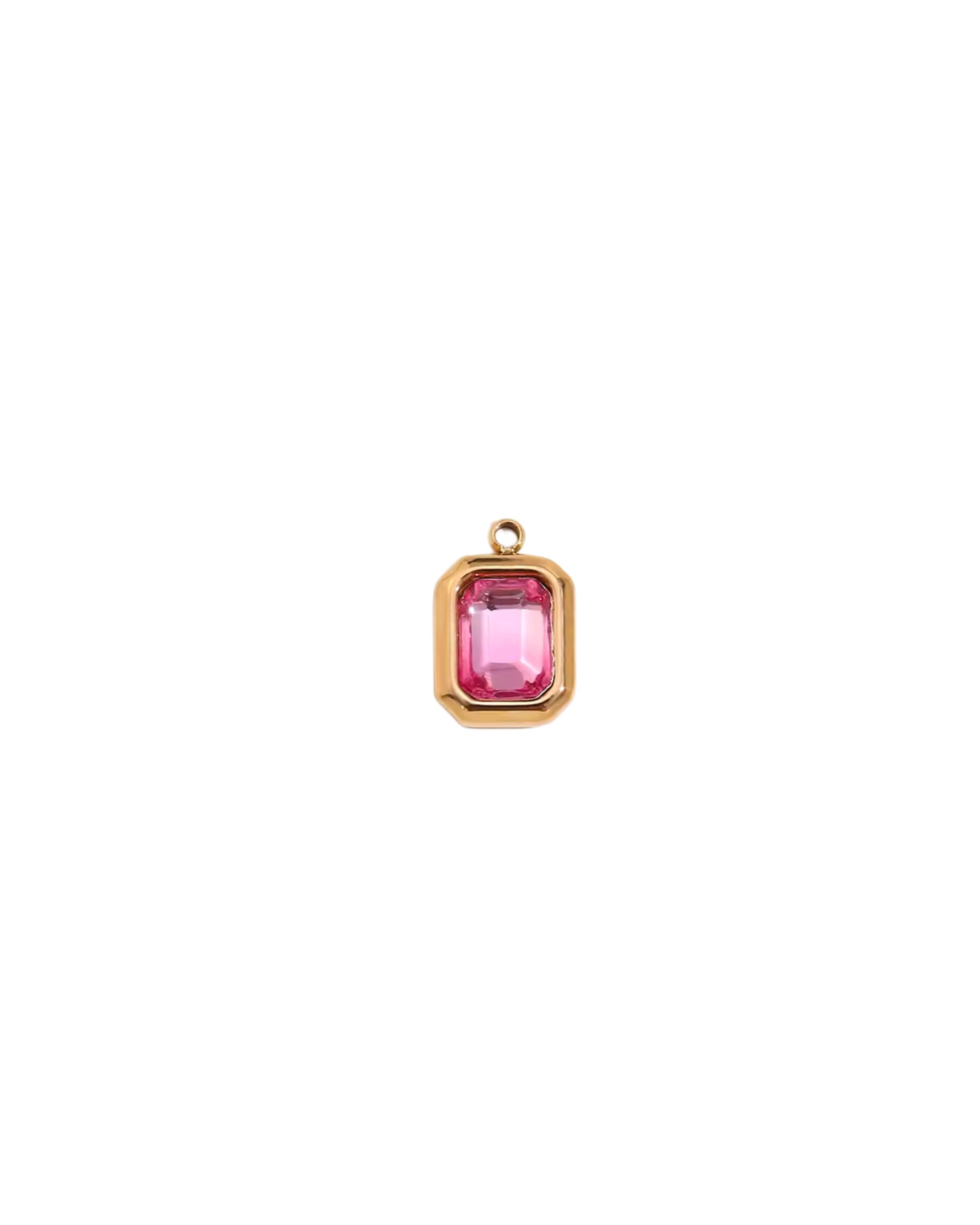 PINK SQUARE CHARM.