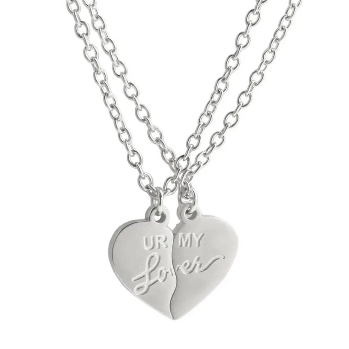 Ketten-Set „UR MY LOVER SILVER“