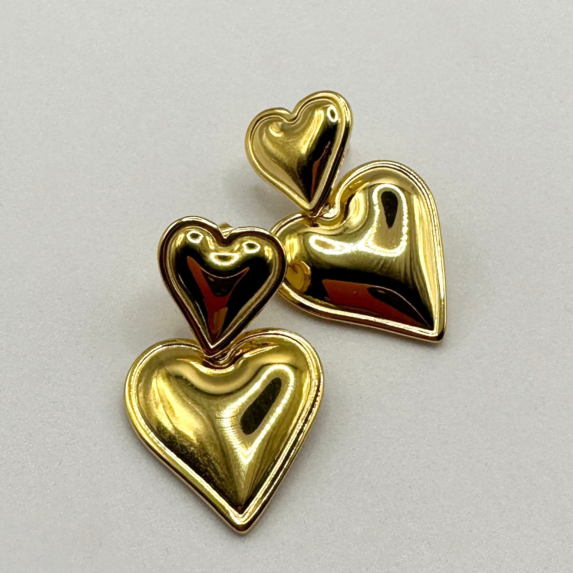 Ohrringe „GOLDEN HEARTS“