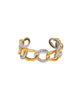 ARMREIF BICOLOUR KNOT.