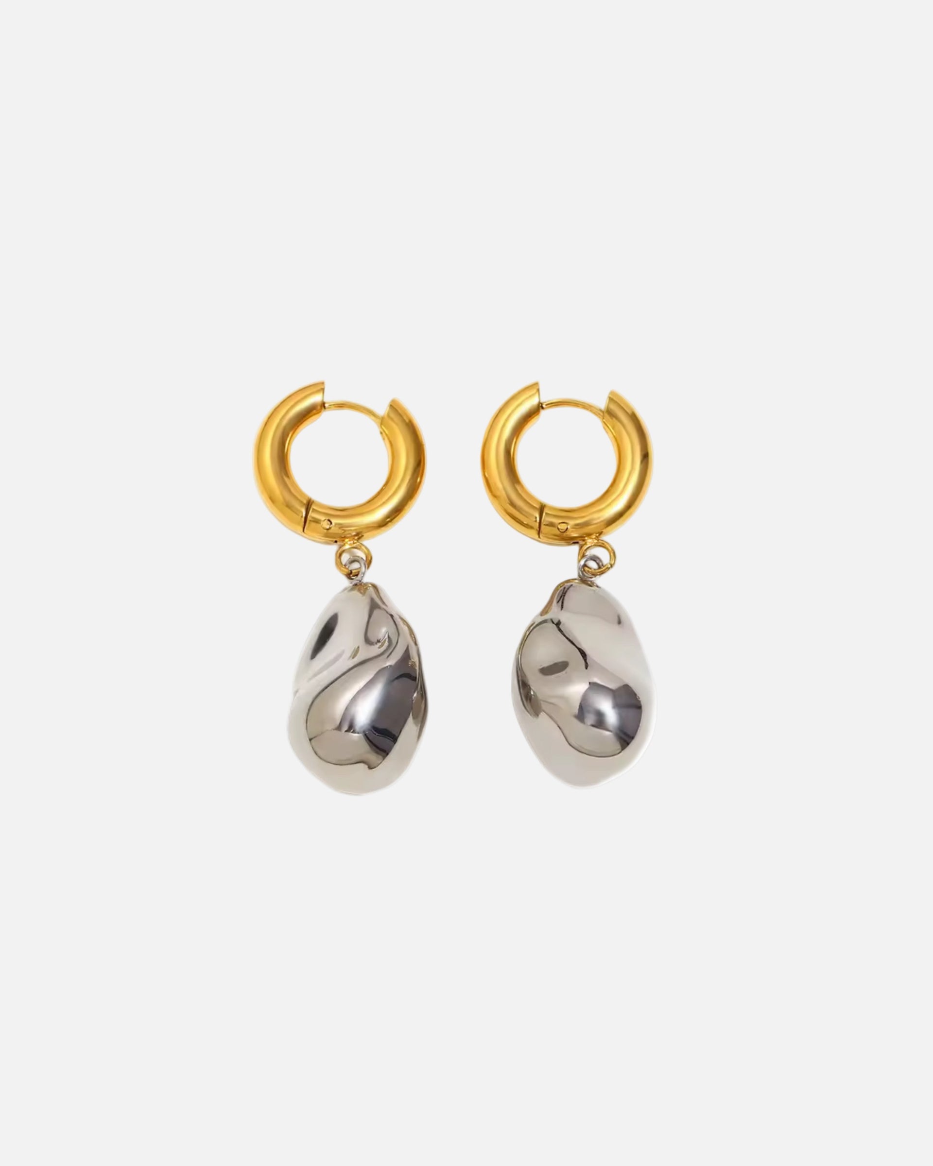 OHRRINGE BICOLOUR PEARL.