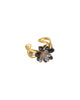 RING BLACK FLOWER.