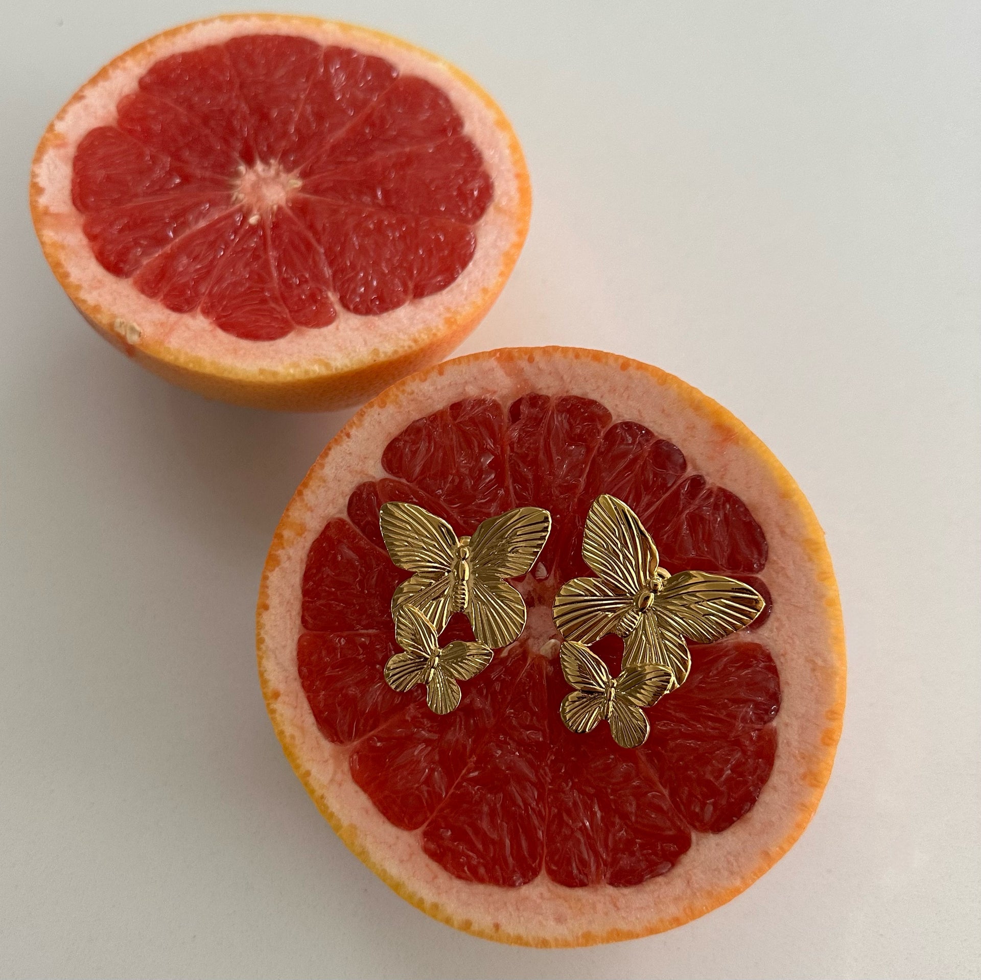 OHRRINGE BUTTERFLY TWINS.