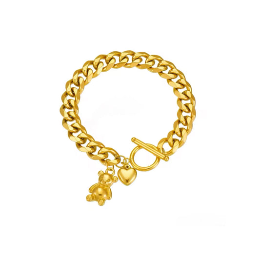 ARMBAND GOLDEN TEDDY.
