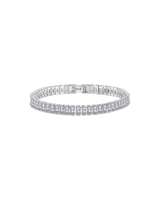 ARMBAND SHINY SILVER.