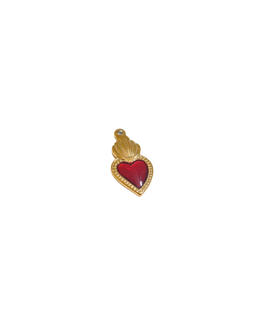 LUXURY HEART CHARM.