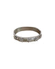 ARMREIF SILVER FLOWERS.