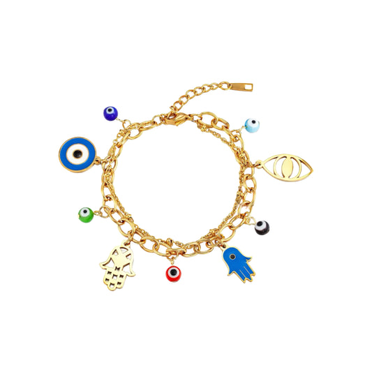 ARMBAND GOLDEN EYES.