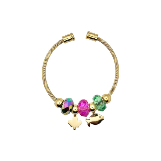 ARMBAND PINK FISH.