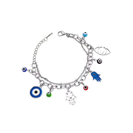 ARMBAND SILVER EYES.